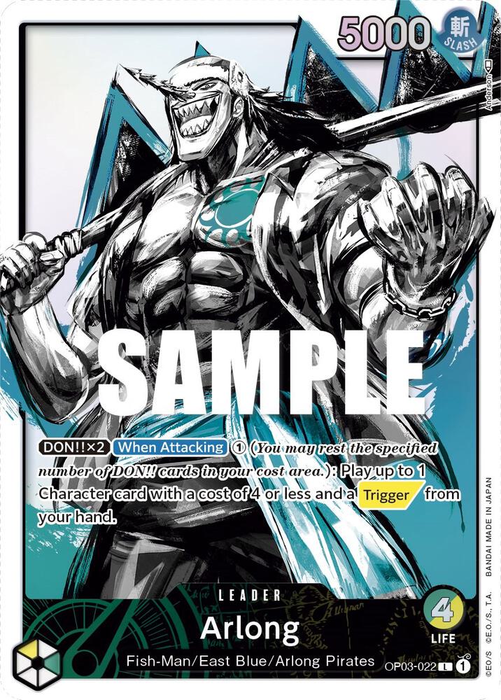 Arlong Alternate Art OP03-022