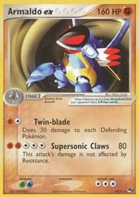 Armaldo ex Non Holo 016/017 card