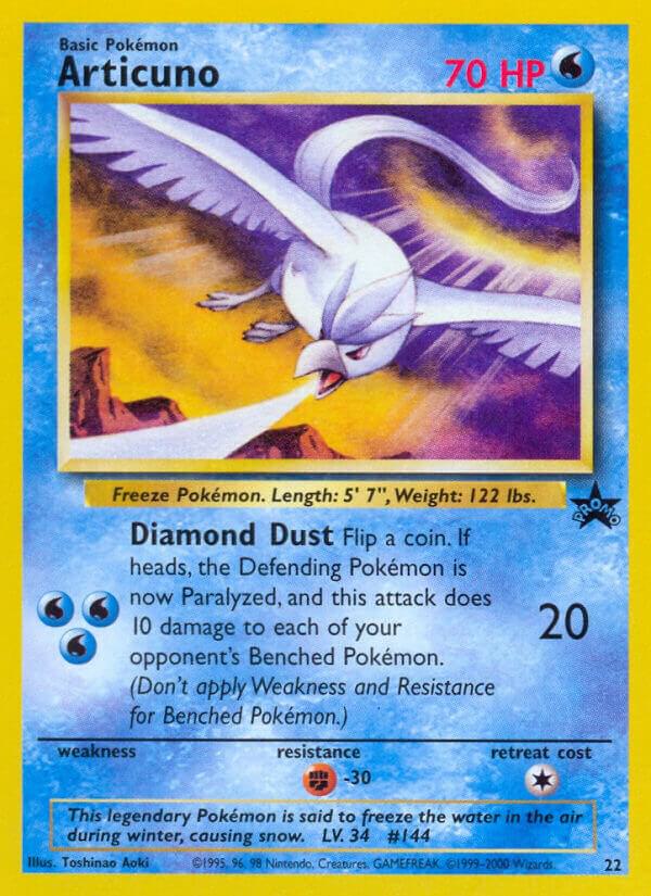 Articuno 22 22/53 card