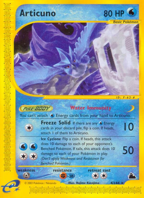 Articuno 4 004/144 card