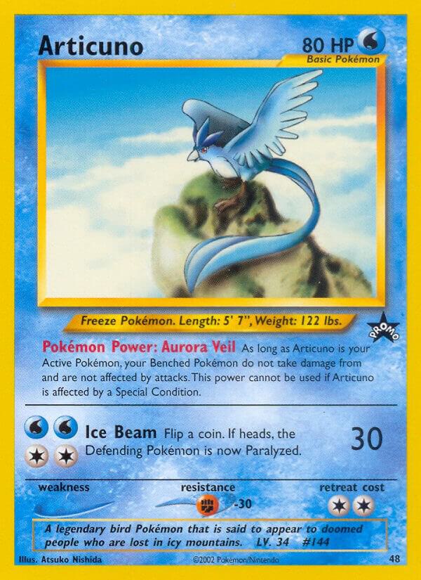 Articuno 48 48/53 card