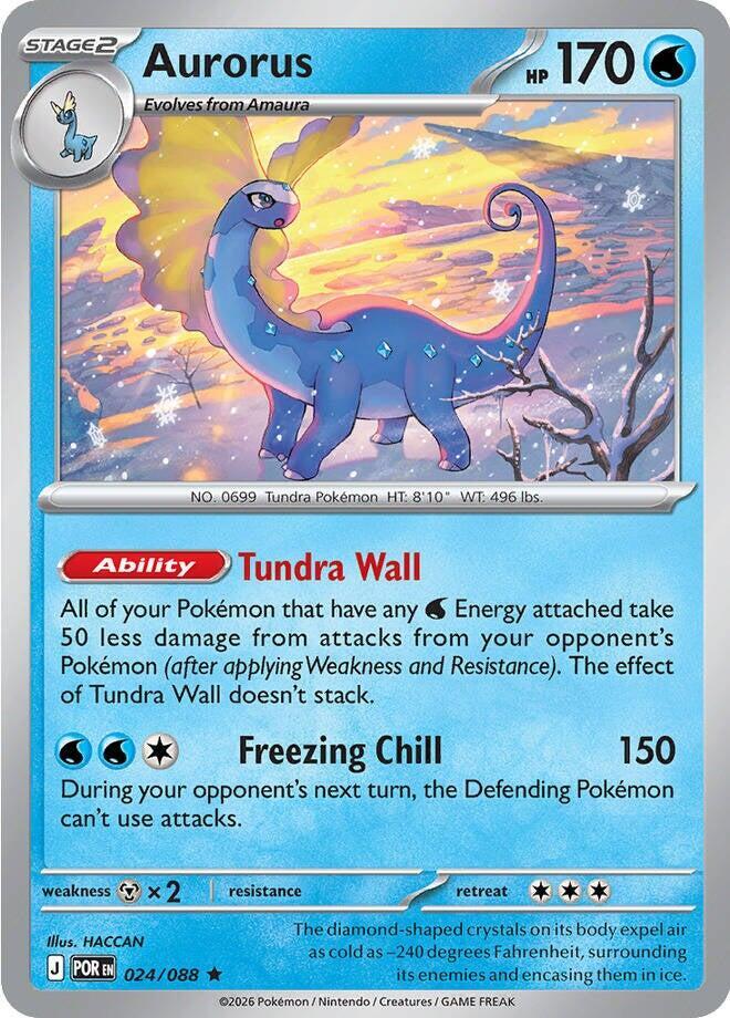 Aurorus 024/088 card