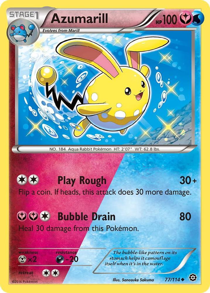 Azumarill 77/114 card