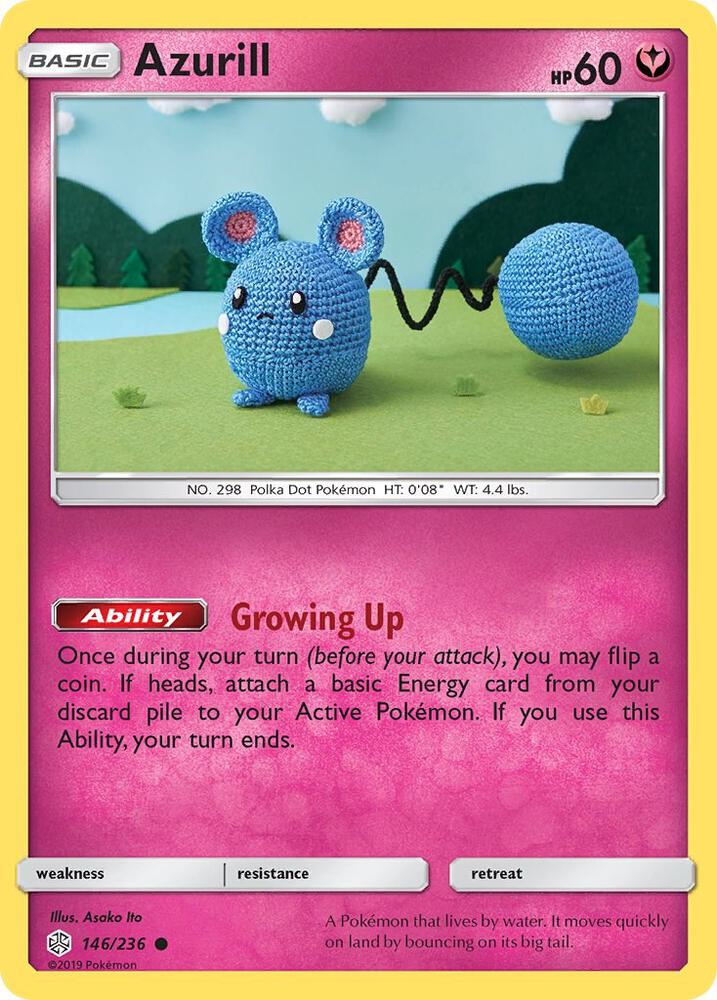 Azurill 146/236 card