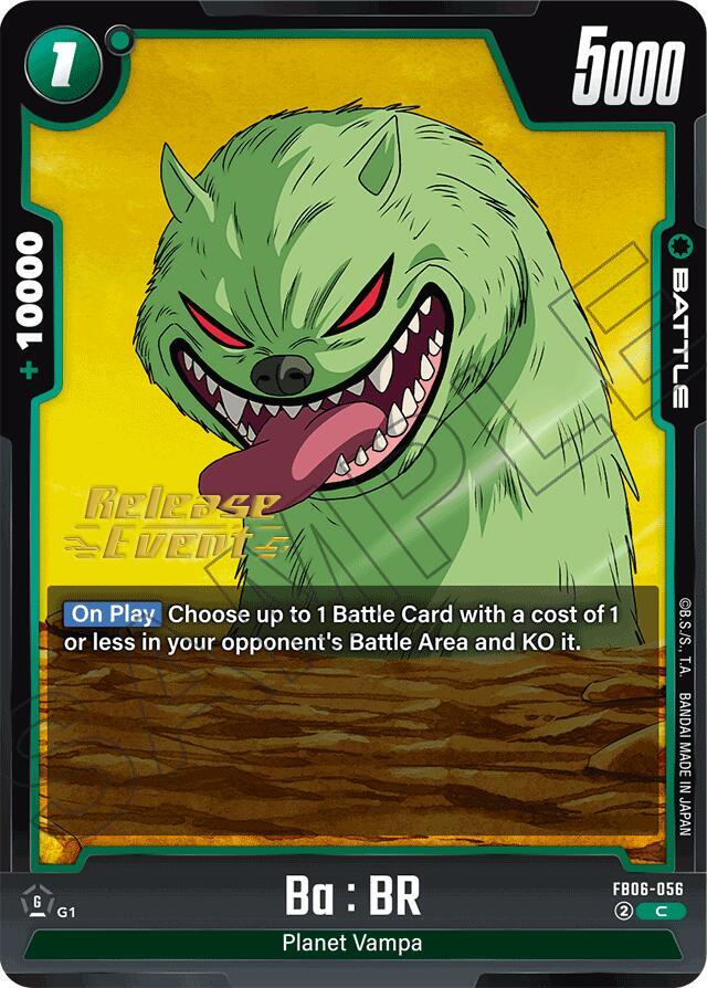 Ba BR FB06-056 card