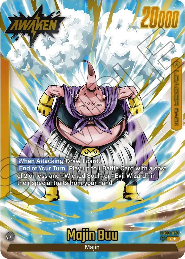 Babidi Majin Buu FB03 078 Alternate Art card