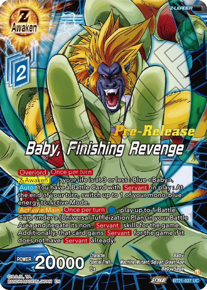 Baby Finishing Revenge BT21-037
