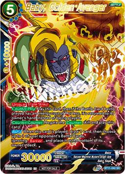 Baby Golden Avenger Alternate Art Set 2021 Vol1 BT11-042 card