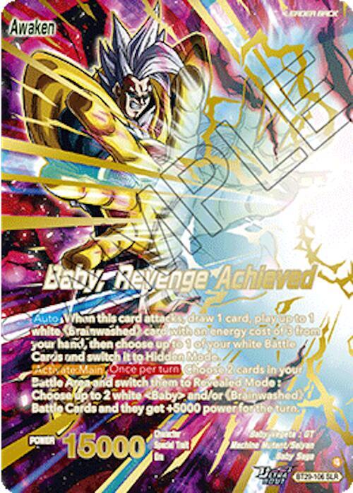 Baby Revenge Achieved SLR BT29-106 card