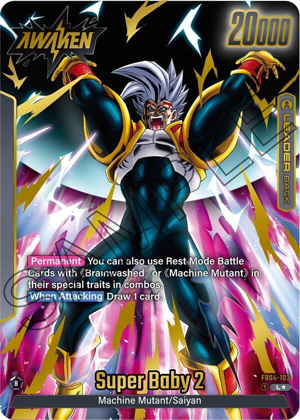 Baby Vegeta Super Baby 2 Alternate Art FB04-103 carta