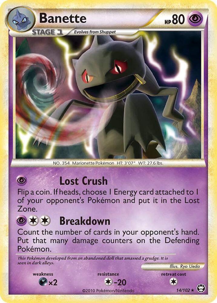 Banette 14/102 card