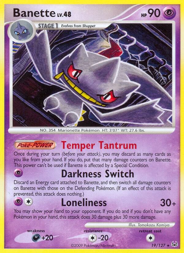 Banette 19/127 card