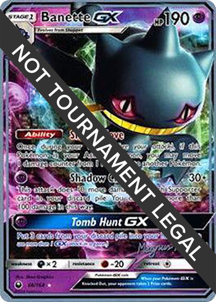 Banette GX 2018 Magnus Pedersen 66/168 card