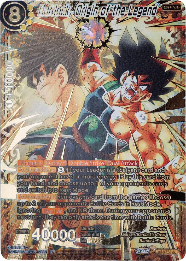 Bardock Origin of the Legend BT18-148