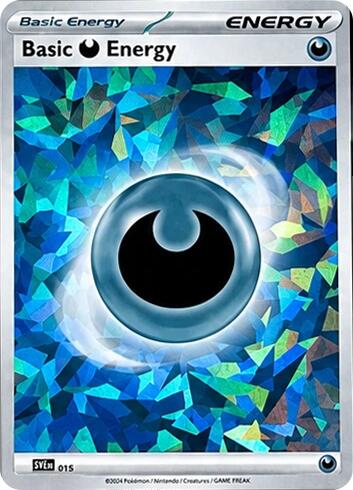 Basic Darkness Energy Cracked Ice Holo 015