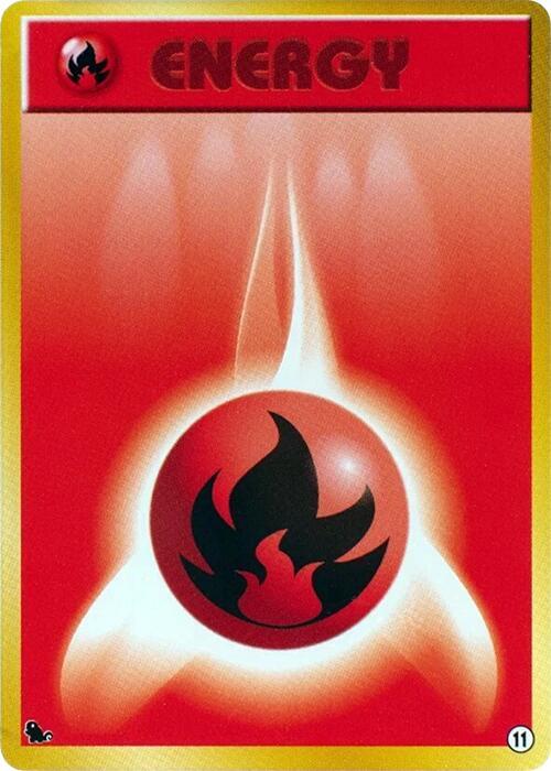 Basic Fire Energy 11 card