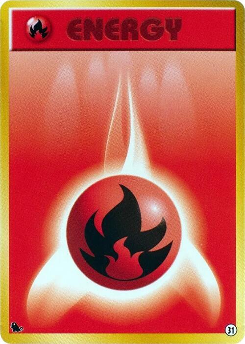 Basic Fire Energy 31 card