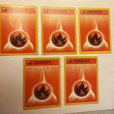 Basic Fire Energy 5 card