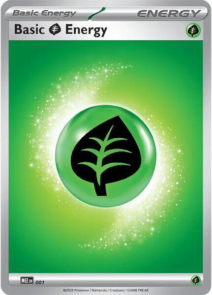 Basic Grass Energy 001 1 card