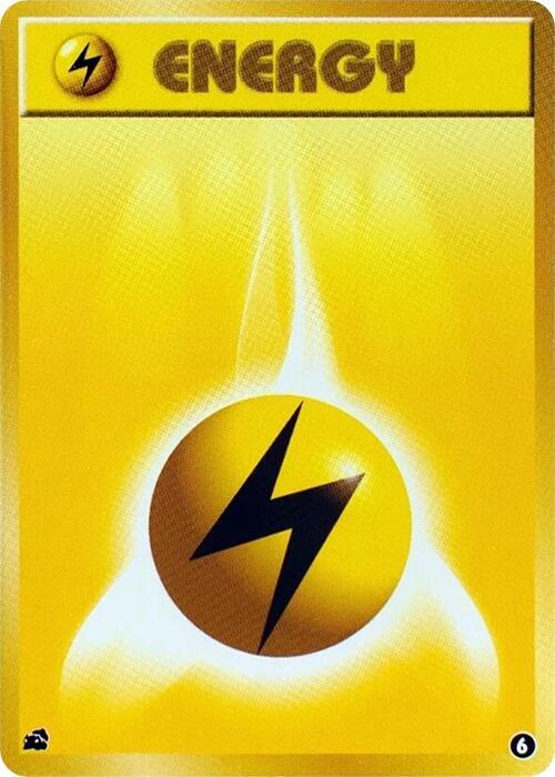 Basic Lightning Energy 6 card