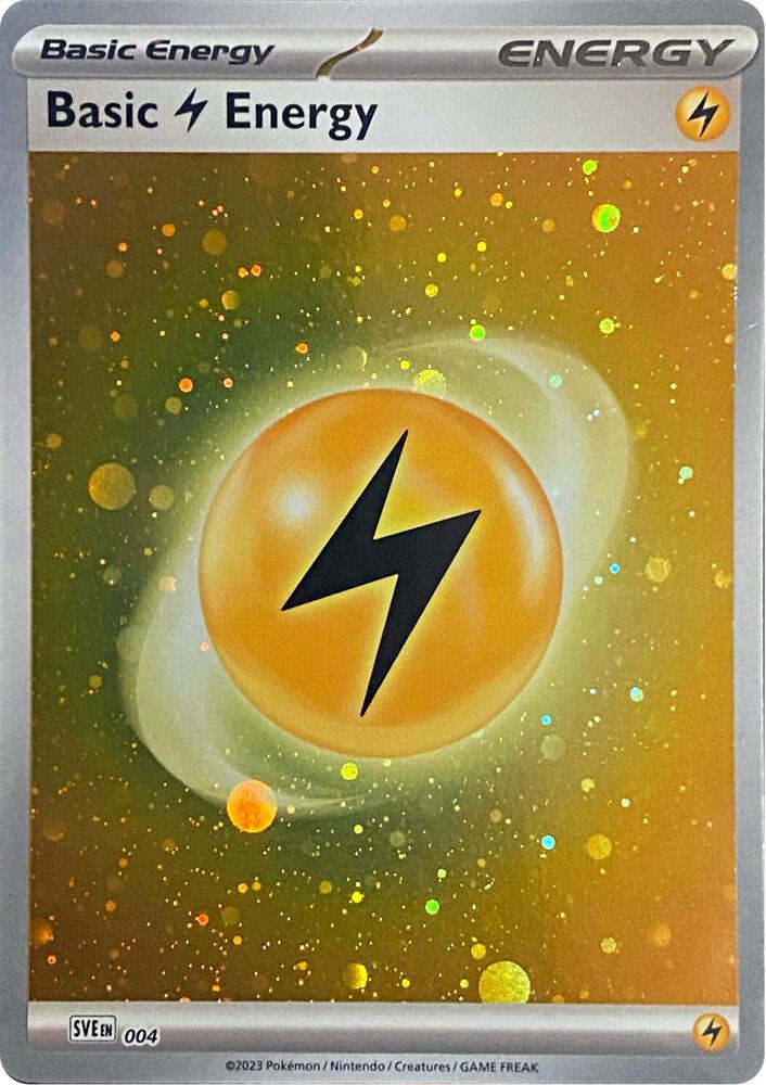 Basic Lightning Energy Cosmos Holo 004