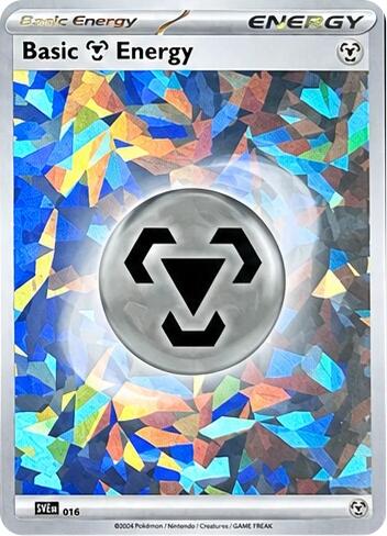 Basic Metal Energy Cracked Ice Holo 016