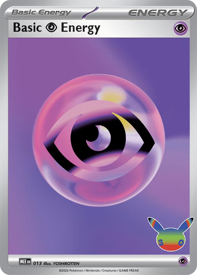 Basic Psychic Energy 013 30th Celebration carta