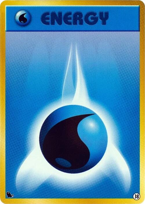 Basic Water Energy 38 card