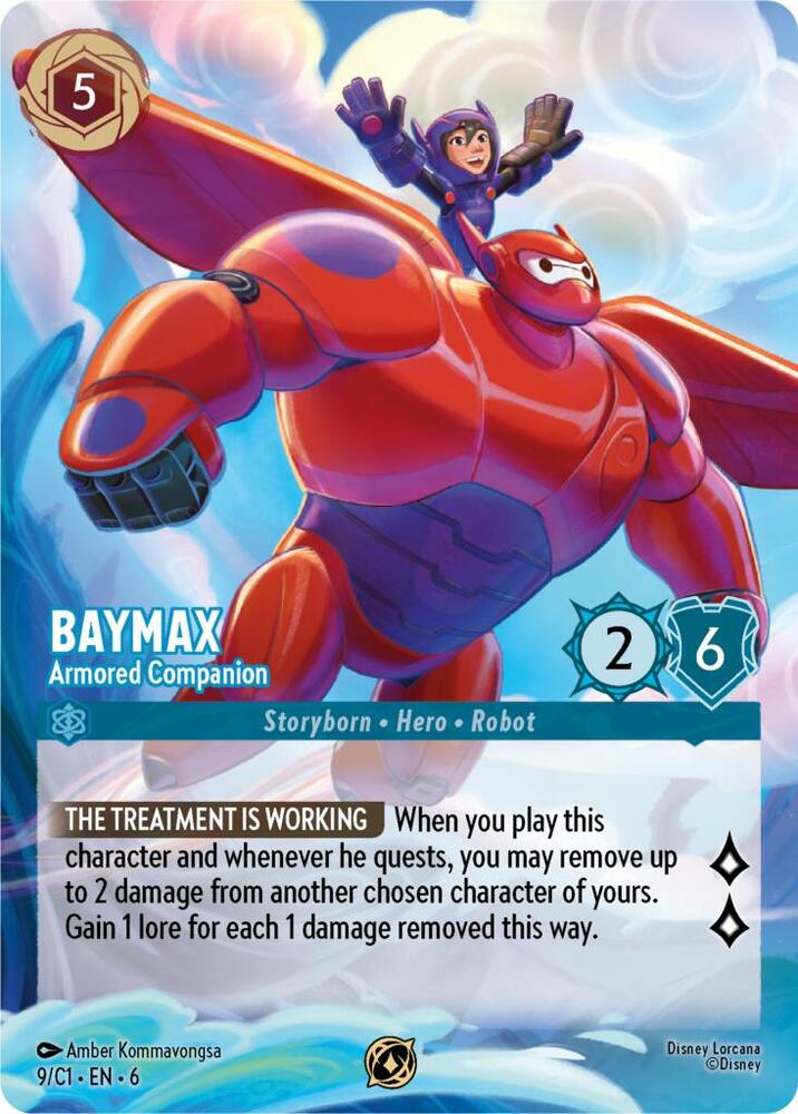 Baymax Armored Companion 9 card