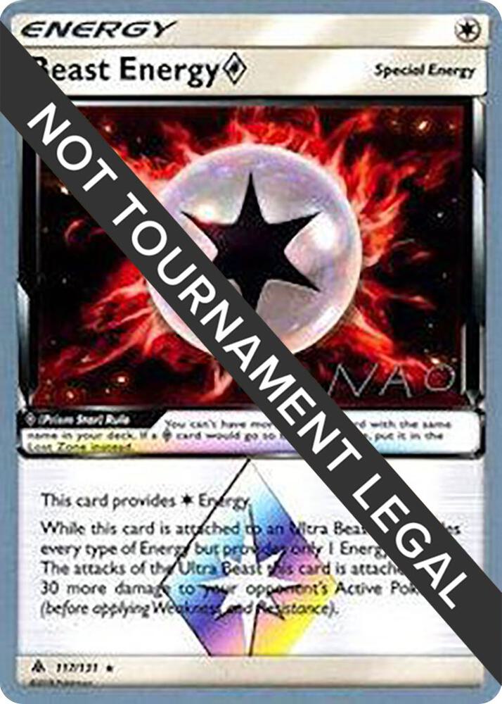 Beast Energy Prism Star 2018 Naohito Inoue 117/131 card