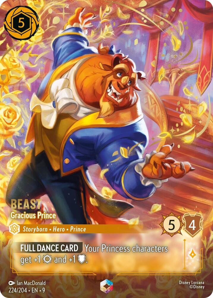 Beast Gracious Prince Enchanted 224/204 card