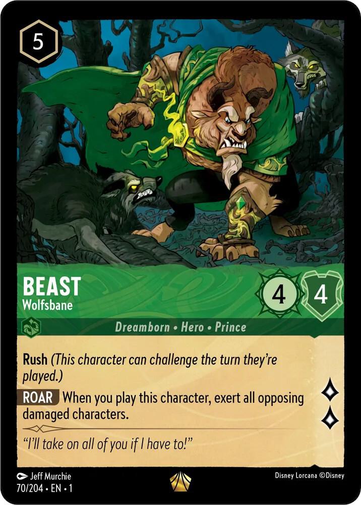 Beast Wolfsbane 70/204 card