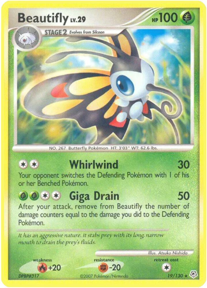 Beautifly 19/130 card