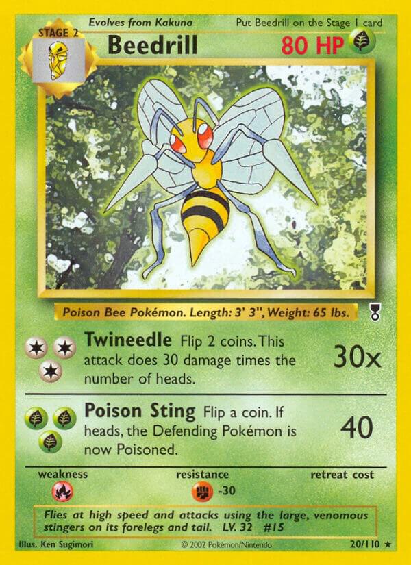 Beedrill 020/110 card