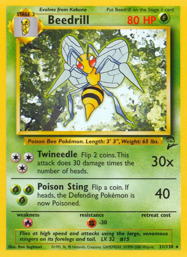 Beedrill 021/130 carta