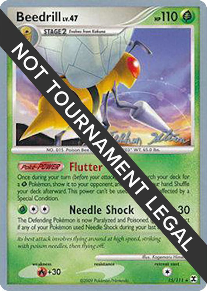 Beedrill 15 2009 Stephen Silvestro 15/111 card