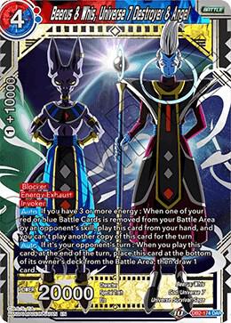 Beerus and Whis Universe 7 Destroyer and Angel DB2-174