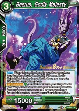 Beerus Godly Majesty BT8-053_PR carta