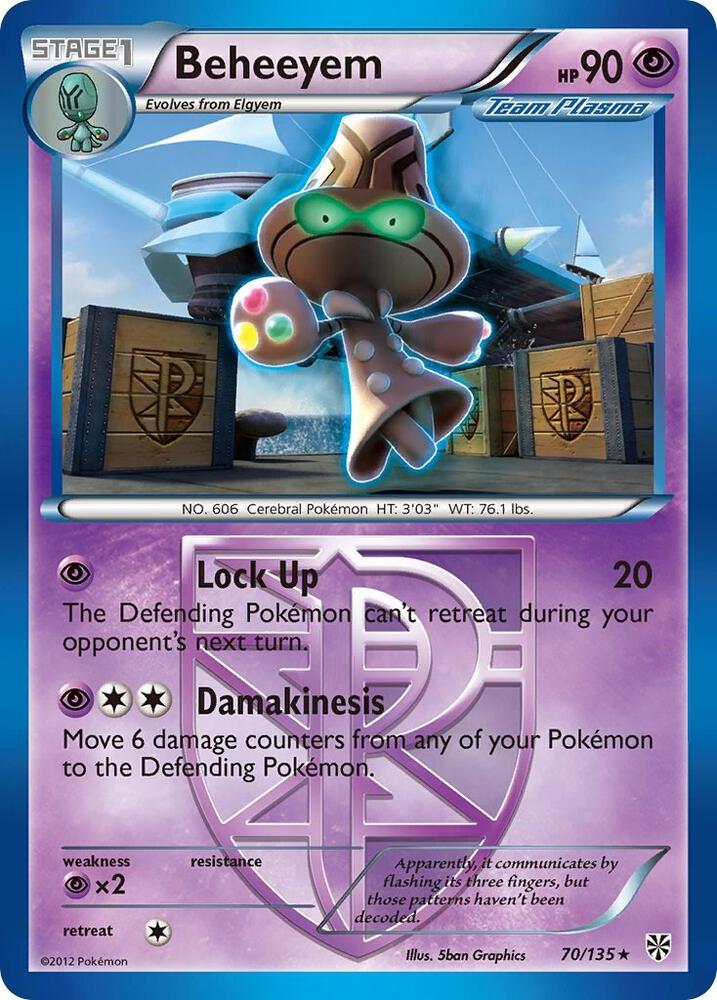 Beheeyem Team Plasma 70/135