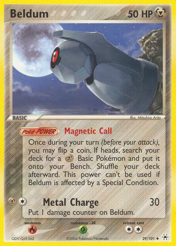Beldum 29 101 carta