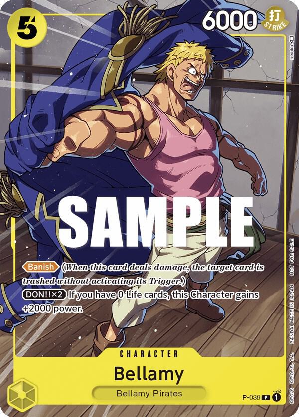 Bellamy Pirates Party Vol 4 P-039 card
