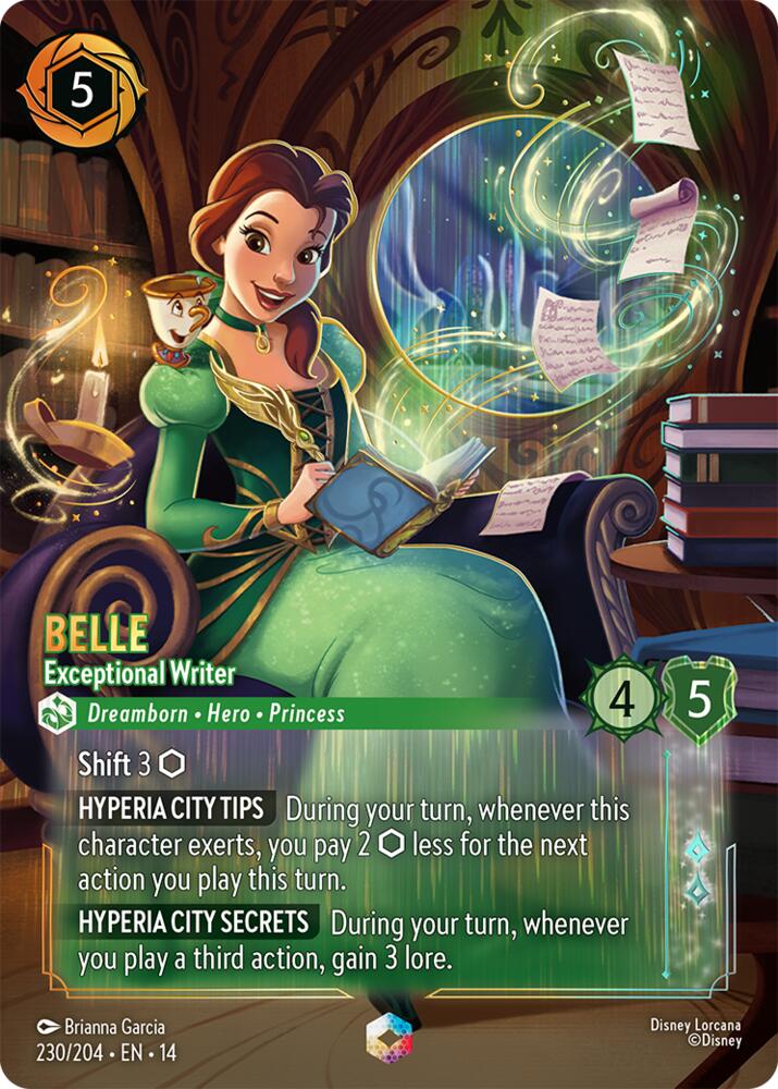 Belle Exceptional Writer Enchanted 230/204 carta