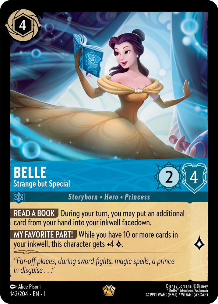 Belle Strange but Special 142/204 card