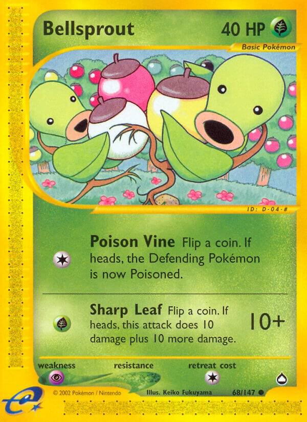 Bellsprout 68 068/147 card