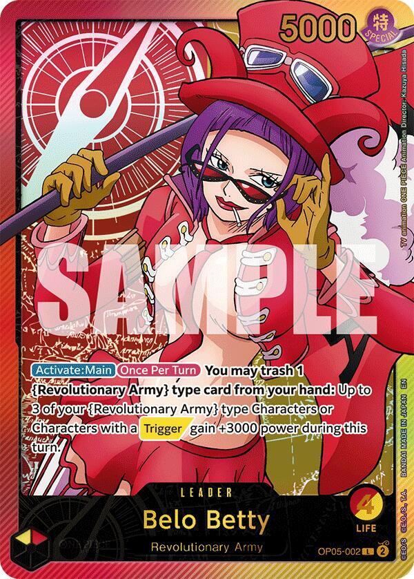 Belo Betty SP OP05-002 card