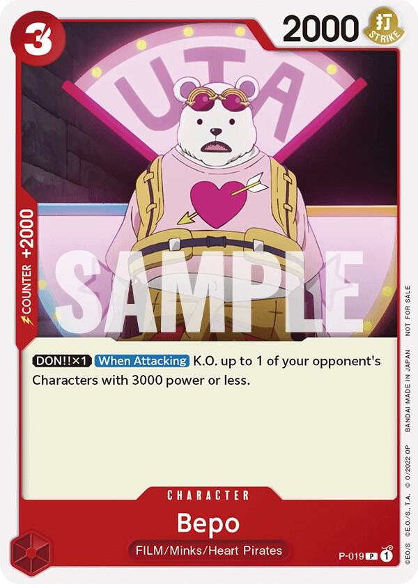 Bepo One Piece Film Red P-019