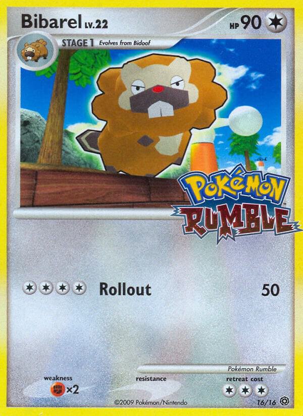 Bibarel 16 card