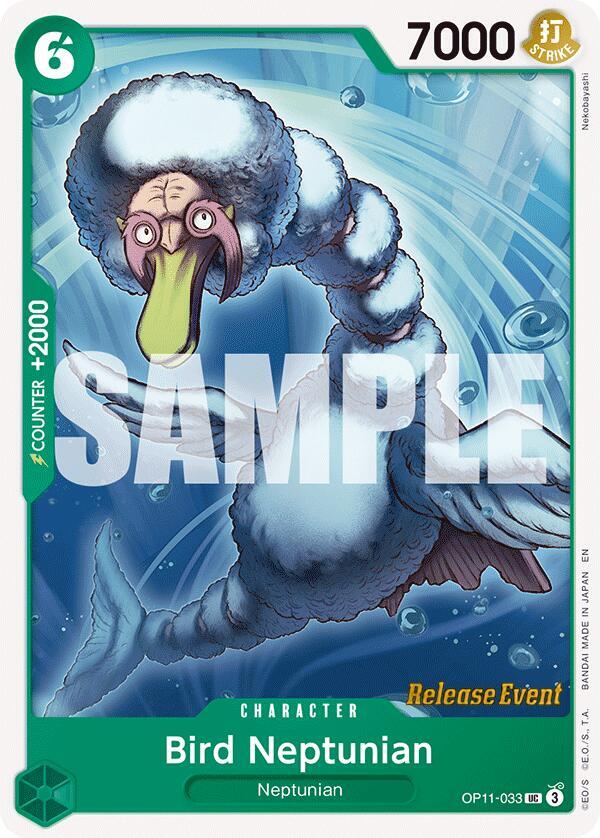 Bird Neptunian OP11-033 card