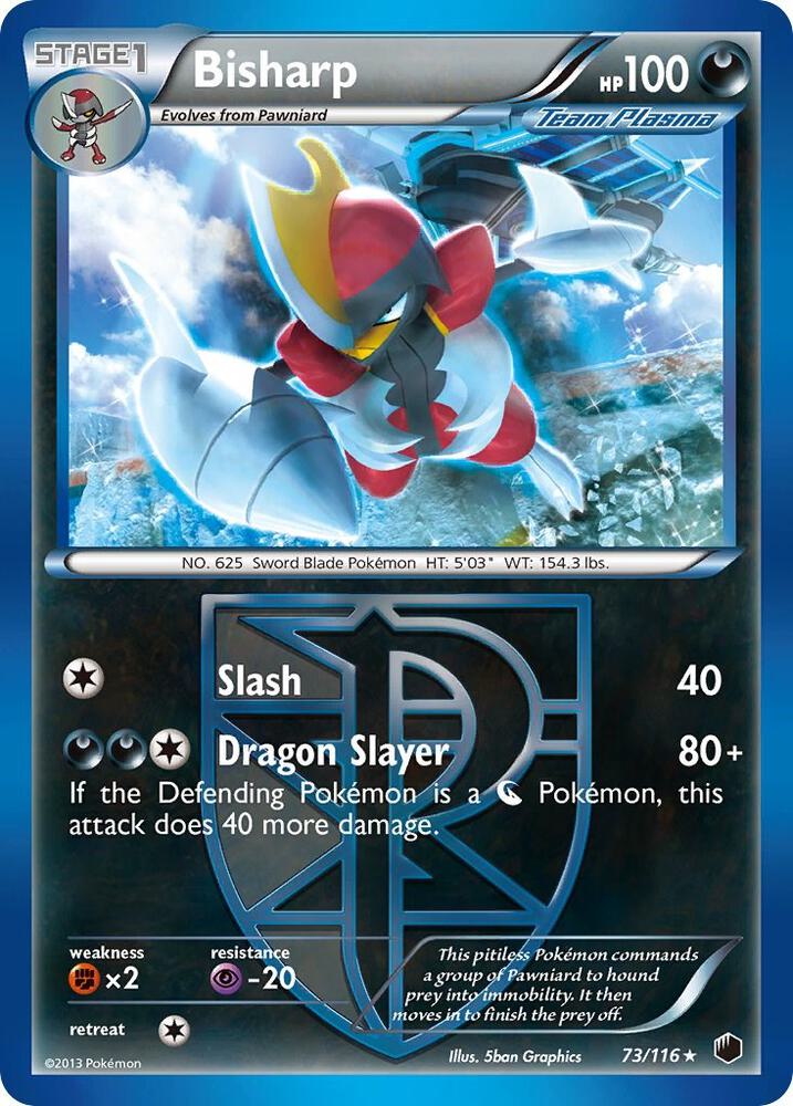 Bisharp Team Plasma 73 73/116 carta