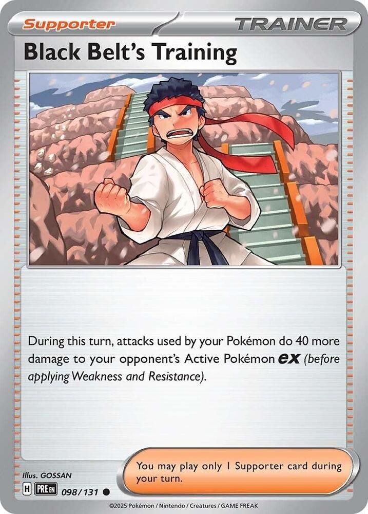 Black Belt's Training 098/131 card